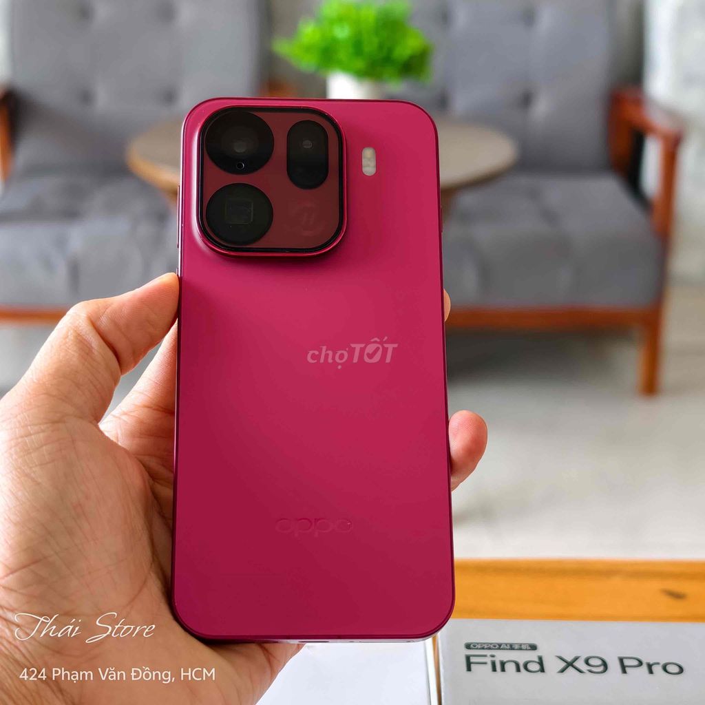 Oppo Find X9 Pro 16GB/512GB Đỏ Fullbox. Mua bán Điện thoại tại Quận Bình Thạnh Tp Hồ Chí Minh được đăng bởi Thái Store hình 1