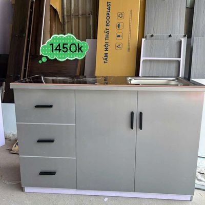 Tủ bếp nhựa Đài Loan kt 1m20 #kèm phụ kiện. Mua bán Tủ, kệ gia đình tại Quận 12 Tp Hồ Chí Minh được đăng bởi Nội Thất Kim Ngân