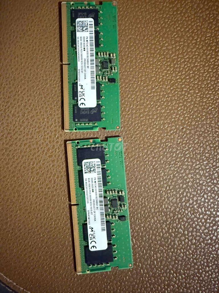 RAM Lenovo 8GB DDR5 5600MHz. Mua bán Linh kiện (RAM, Card...) tại Thị xã Phú Mỹ Bà Rịa - Vũng Tàu được đăng bởi Nguyễn Thanh Hiểu hình 1