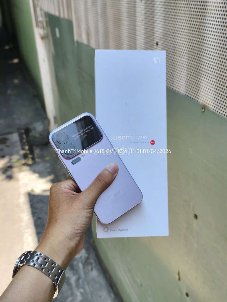 Xiaomi Mi 17 Pro Tím 12/256 fullbox đã up ROM. Mua bán Điện thoại tại Quận Gò Vấp Tp Hồ Chí Minh được đăng bởi Thanh Tri hình 1