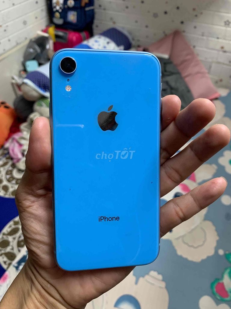 iPhone XR 64GB Xanh máy đẹp full chức năng icloud. Mua bán Điện thoại tại Huyện Bình Chánh Tp Hồ Chí Minh được đăng bởi phuhoang hình 1
