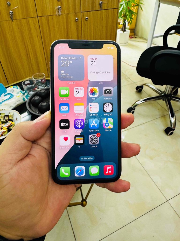 Apple iPhone 11 Pro Vàng Đã sử dụng. Mua bán Điện thoại tại Thành phố Hải Dương Hải Dương được đăng bởi TA MOBILE hình 1