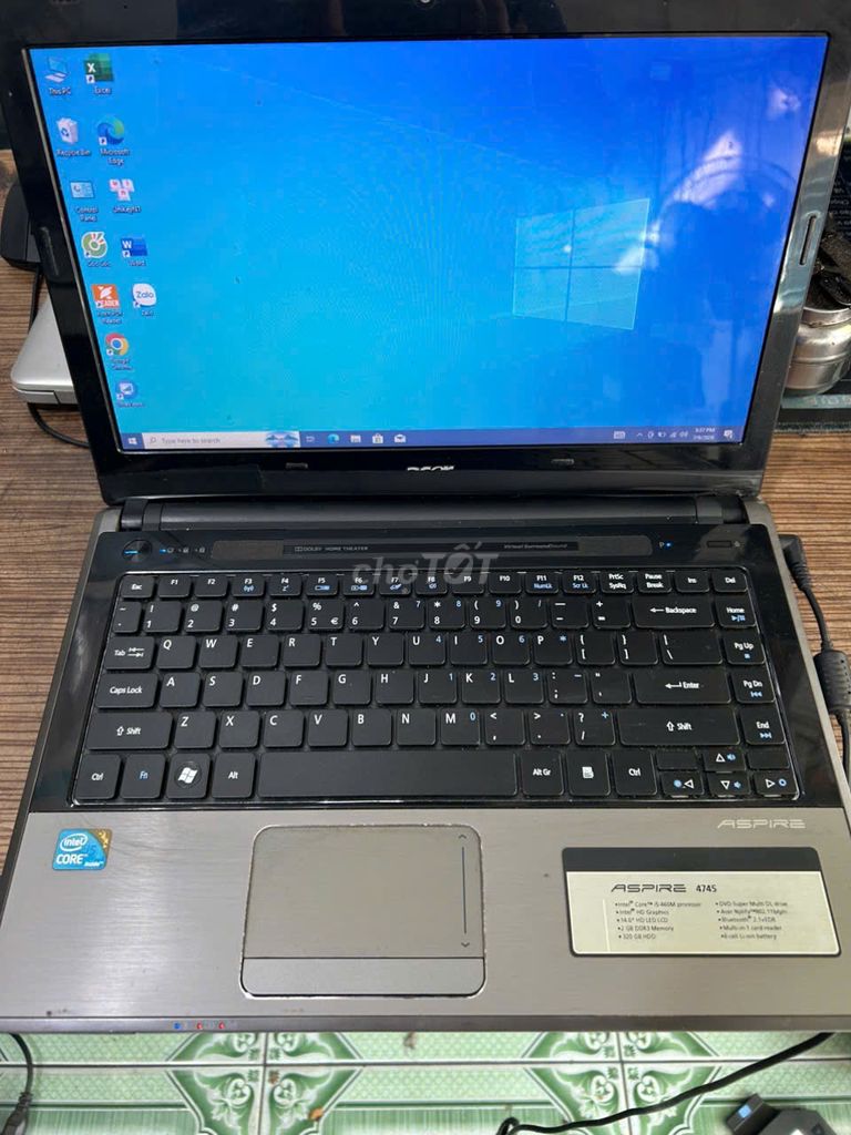 Acer Aspire 4745 i5-M460 14 inch 8GB/500GB Cũ. Mua bán Laptop tại Quận Tân Phú Tp Hồ Chí Minh được đăng bởi BÙI MẠNH HỢP hình 1
