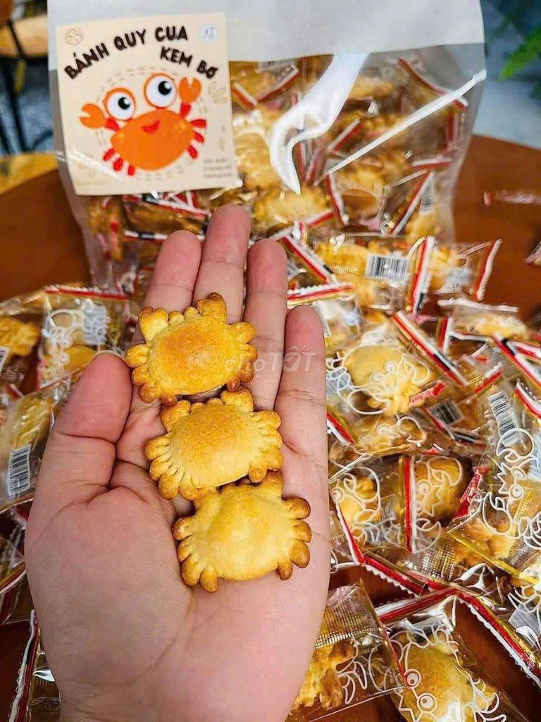 Bánh quy cua nhân kem. Mua bán Đồ ăn, thực phẩm và các loại khác tại Quận Long Biên Hà Nội được đăng bởi tổng kho gia dụng  hình 3