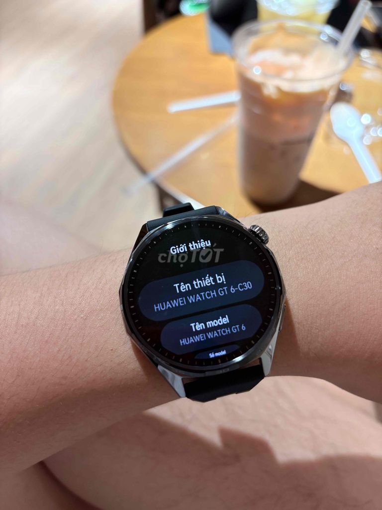 Huawei GT6 đen 46mm bản mới nhất full đẹp keng. Mua bán Thiết bị đeo thông minh tại Thành phố Biên Hòa Đồng Nai được đăng bởi Hiếu hình 1