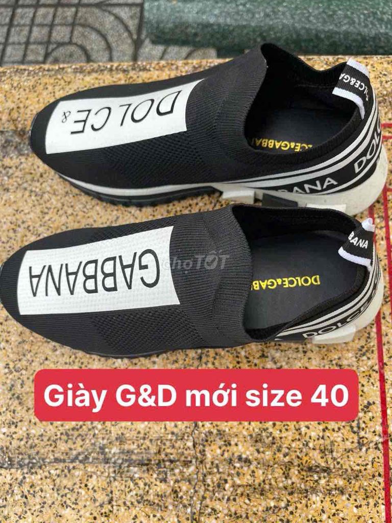 Giày mới D&G size 40