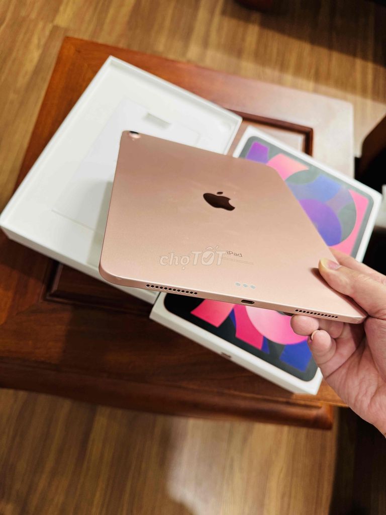 Ipad Air 4 bản 256gb màu hồng