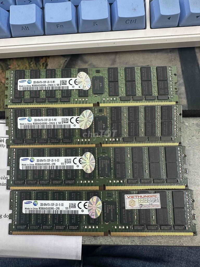 RAM Samsung 32GB DDR4 ECC 2133MHz. Mua bán Linh kiện (RAM, Card...) tại Huyện Cẩm Khê Phú Thọ được đăng bởi ANHDUONGSTORE hình 1