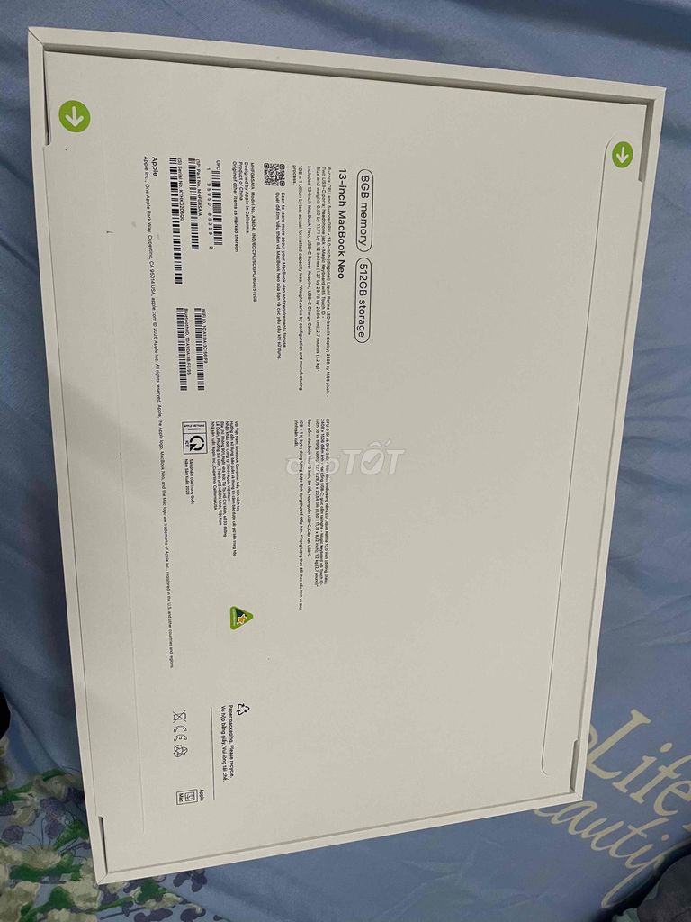 Apple Macbook Neo A18 Pro. Mua bán Laptop tại Quận 4 Tp Hồ Chí Minh được đăng bởi Nguyễn Hoài Vũ hình 1