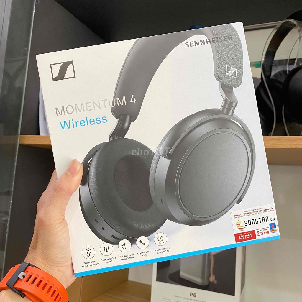 Tai nghe Sennheiser Momentum 4 Likenew chính hãng. Mua bán Tivi, Âm thanh tại Quận Hải Châu Đà Nẵng được đăng bởi Ngô Khang hình 1