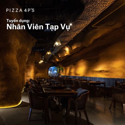 [HCM] Nhân Viên Tạp Vụ. Việc làm tại Quận 1 Tp Hồ Chí Minh được đăng bởi Pizza 4P's hình 1