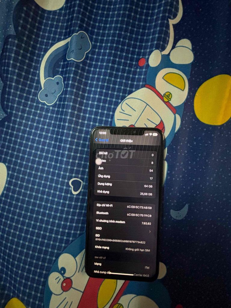 iPhone xsm 64GB Đen. Mua bán Điện thoại tại Huyện Long Thành Đồng Nai được đăng bởi Gạo nấu thành Cơm hình 1
