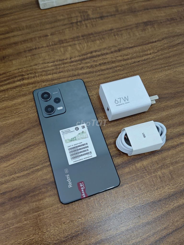 Redmi Note 12 Pro 5G 8/256 Quốc Tế sạc 67w có COD. Mua bán Điện thoại tại Quận Hoàng Mai Hà Nội được đăng bởi Trần Ngọc Hiếu hình 1