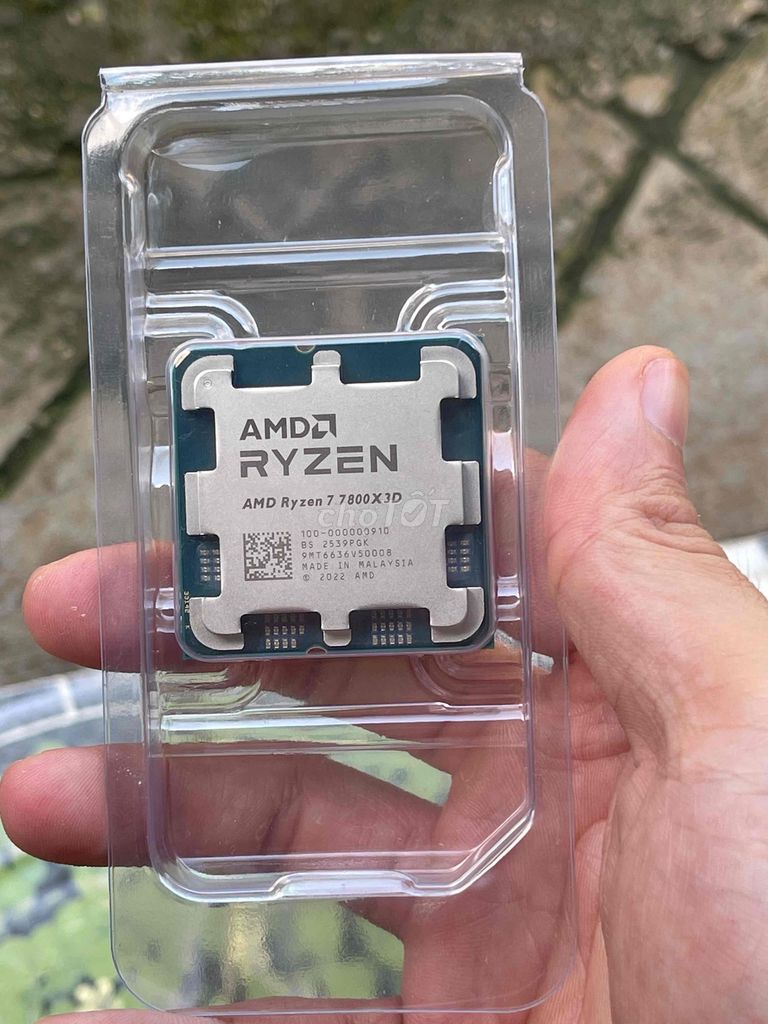 CPU AMD Ryzen 7 7800X3D Tray New. Mua bán Linh kiện (RAM, Card...) tại Thành phố Buôn Ma Thuột Đắk Lắk được đăng bởi lucj hình 1