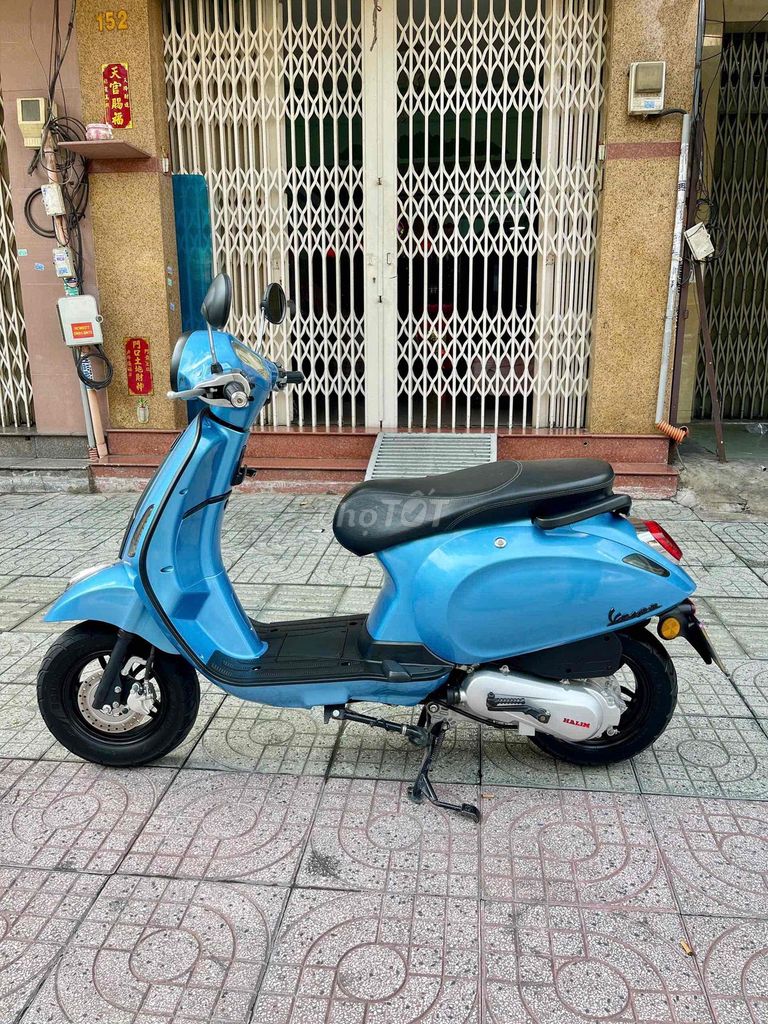 Скутер Halim Vespa Primavera 2022 синий 50cc