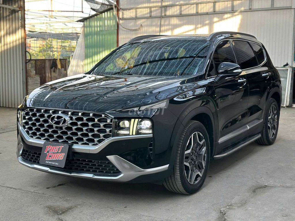 Hyundai Santafe 2021 Premium 2.2D,màu đen,65.000km. Mua bán Ô tô tại Quận Bình Tân Tp Hồ Chí Minh được đăng bởi Son Do hình 4