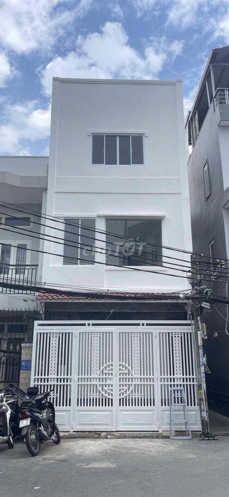 Cho thuê nhà HXH 95 Lê Văn Lương Tân Hưng TPHCM 90m2 1trệt 2lầu xe hơi
