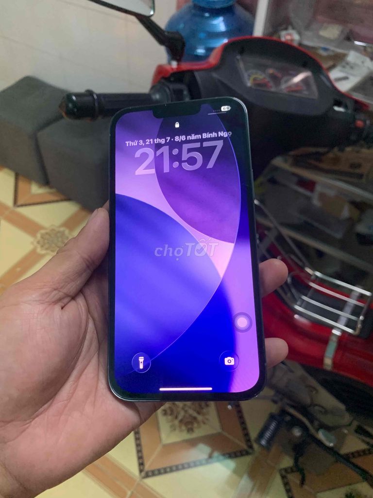 Apple iPhone 13 Pro Max 128GB Nứt lưng sau. Mua bán Điện thoại tại Thành phố Biên Hòa Đồng Nai được đăng bởi LUCAS 6868 hình 1