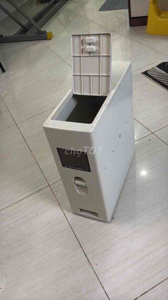 Tủ đựng gạo 15kg Trắng Thông minh. Mua bán Tủ, kệ gia đình tại Huyện Hoài Đức Hà Nội được đăng bởi Louis Nguyen hình 1