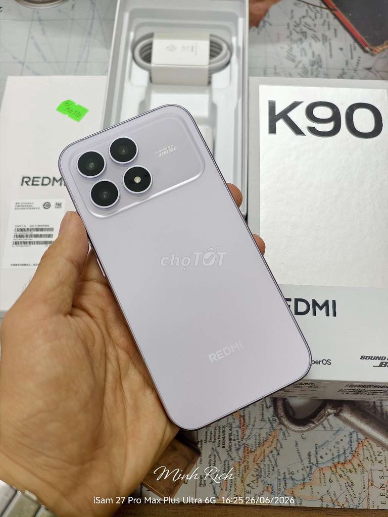 Xiaomi Redmi K90 12GB/256GB giá Fullbox. Mua bán Điện thoại tại Quận Hải Châu Đà Nẵng được đăng bởi MiPhone hình 1