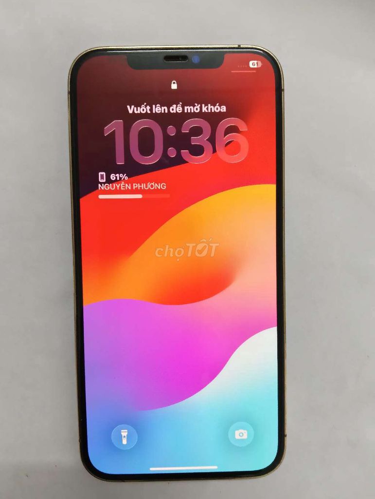 Apple iPhone 12 Pro Max 128GB Vàng. Mua bán Điện thoại tại Huyện Năm Căn Cà Mau được đăng bởi Nguyenxphuong hình 1
