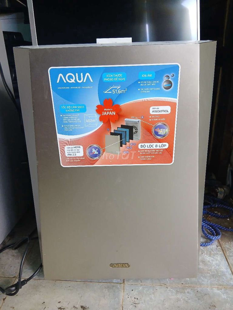 Máy lọc không khí Aqua Nhật Bản 8 lớp HEPA. Mua bán Nội thất, đồ gia dụng khác tại Quận Sơn Trà Đà Nẵng được đăng bởi bảo trâm hình 1