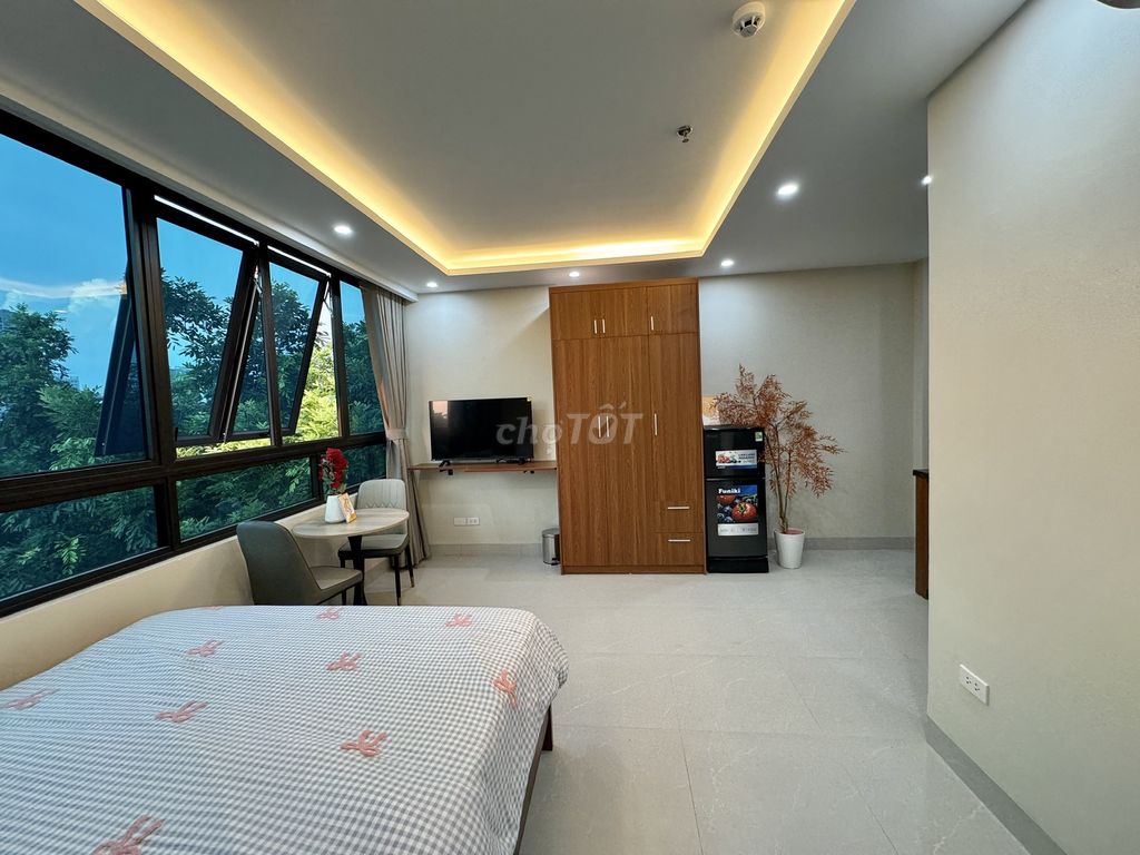CHO THUÊ STUDIO BAN CÔNG NHÀ MỚI 100% NẰM NGAY MAI DỊCH, HỒ TÙNG MẬU