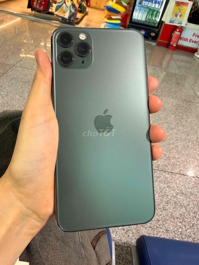 iPhone 11 Pro Max 64GB Xanh Bóng Đêm. Mua bán Điện thoại tại Quận Gò Vấp Tp Hồ Chí Minh được đăng bởi Lý Thiên Kim hình 1