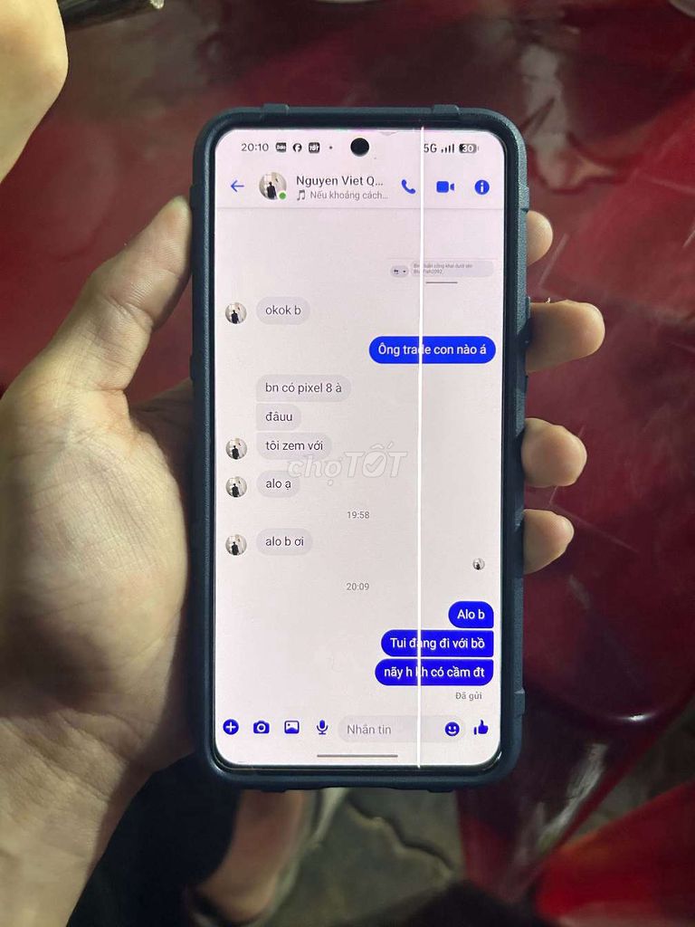 Google Pixel 8 Màn hình sọc. Mua bán Điện thoại tại Thành phố Thủ Đức Tp Hồ Chí Minh được đăng bởi nhuthuy hình 1