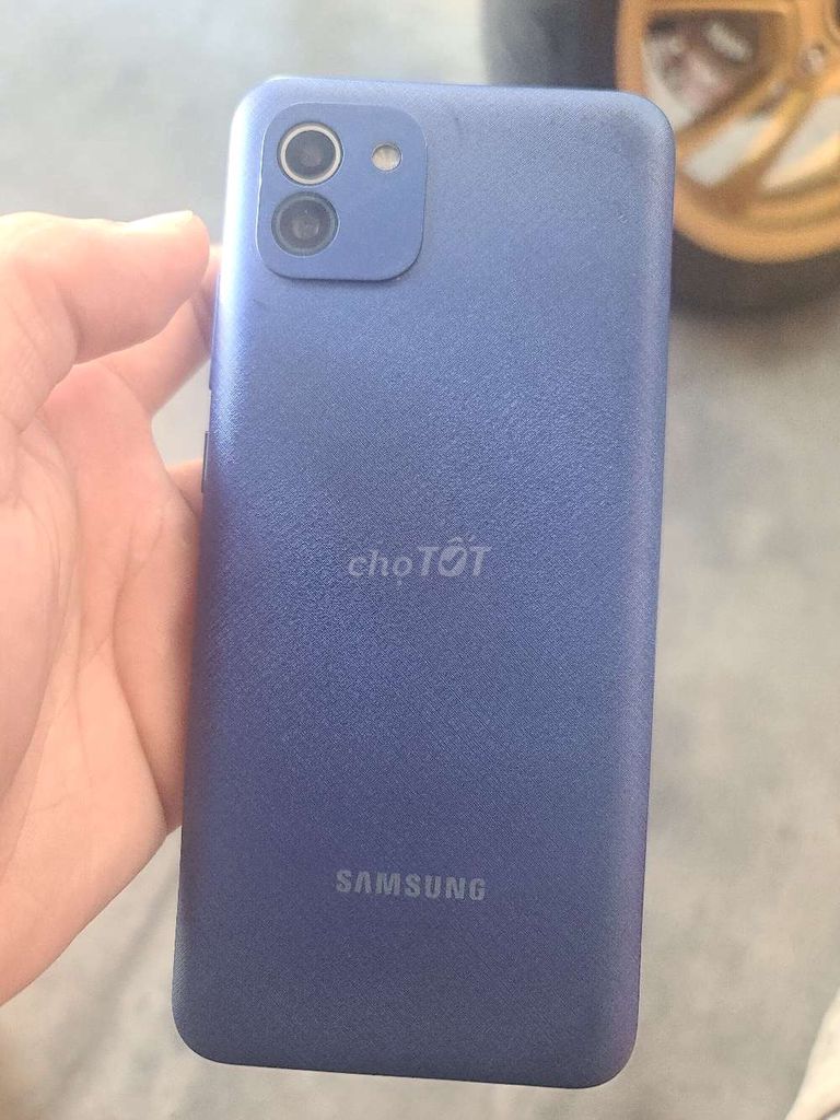 Samsung Galaxy A03 32GB Xanh. Mua bán Điện thoại tại Huyện Vạn Ninh Khánh Hòa được đăng bởi Tiến Duy hình 1