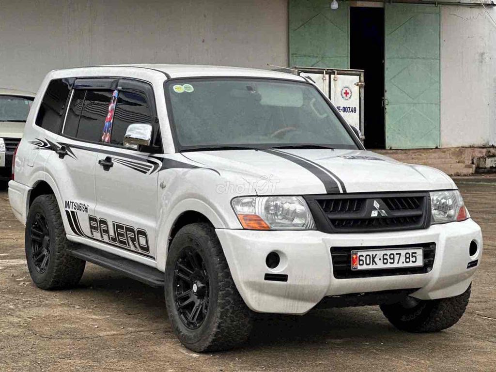 Mitsubishi Pajero 2006 Số sàn Trắng