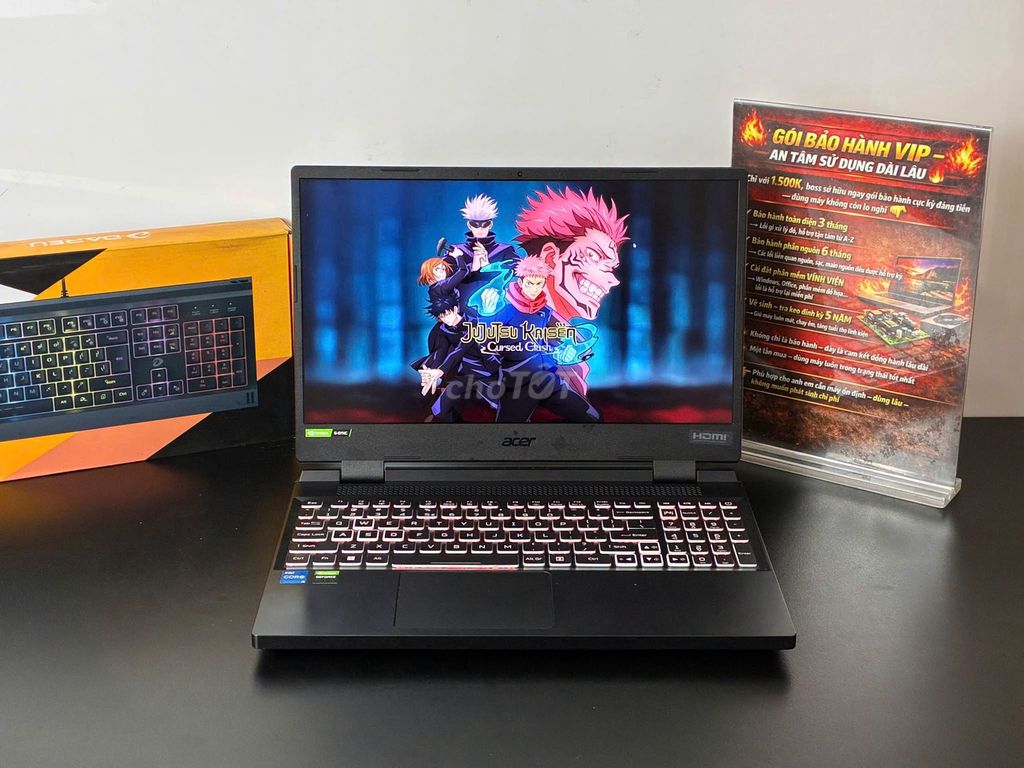 Acer Nitro 5 Tiger i5-12500H 15.6 inch RTX 3060. Mua bán Laptop tại Quận Gò Vấp Tp Hồ Chí Minh được đăng bởi Hội Đồ Điện Tử hình 1
