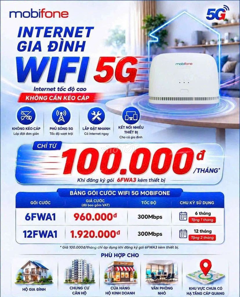 Bộ phát Wifi 5G Mobifone Mobiwifi 5G Trắng. Mua bán Phụ kiện (Màn hình, Chuột...) tại Thành phố Thuận An Bình Dương được đăng bởi SimKhuyenMai hình 1