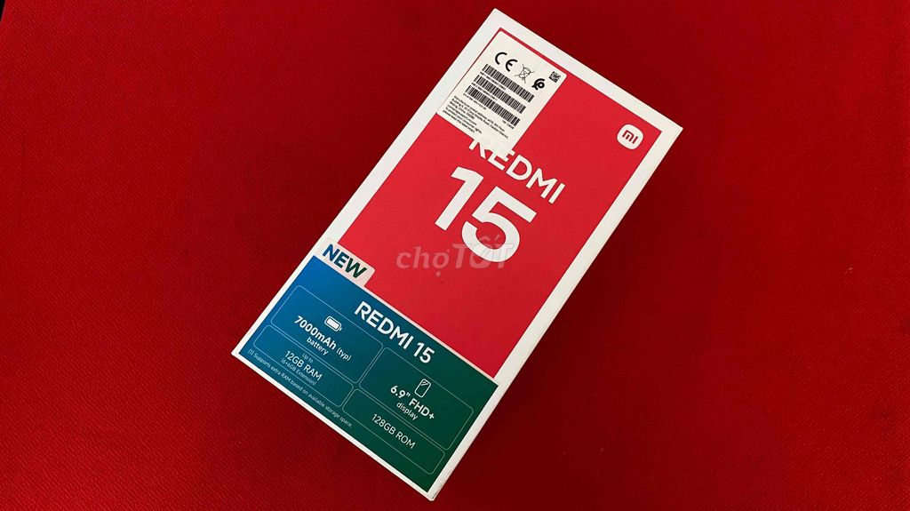 Xiaomi Redmi 15 128GB Đen. Mua bán Điện thoại tại Quận 7 Tp Hồ Chí Minh được đăng bởi Nhungle hình 1