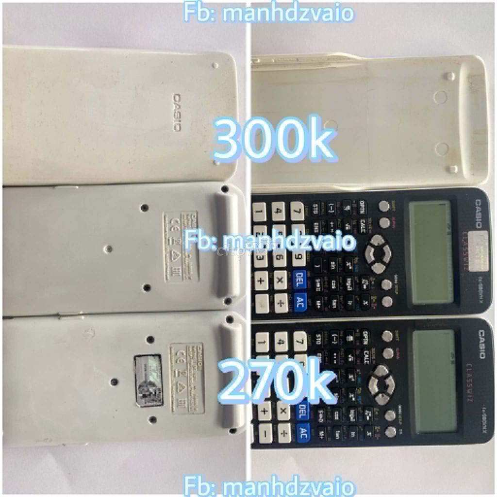 Máy tính khoa học Casio fx580 Đen. Mua bán Đồ dùng văn phòng tại Quận Tân Phú Tp Hồ Chí Minh được đăng bởi Mạnh hình 1