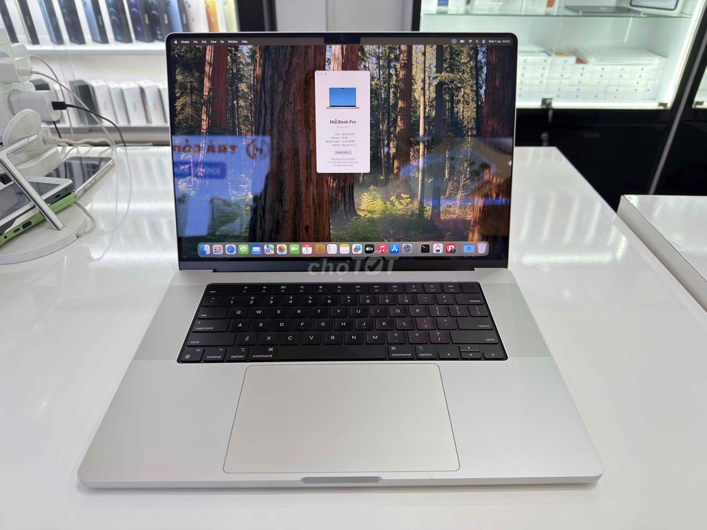 Macbook Pro 16'' M1 Pro/16gb/512gb P86% 99%-GÓP 0D. Mua bán Laptop tại Quận 7 Tp Hồ Chí Minh được đăng bởi Hoàng Hiệp Mobile hình 1