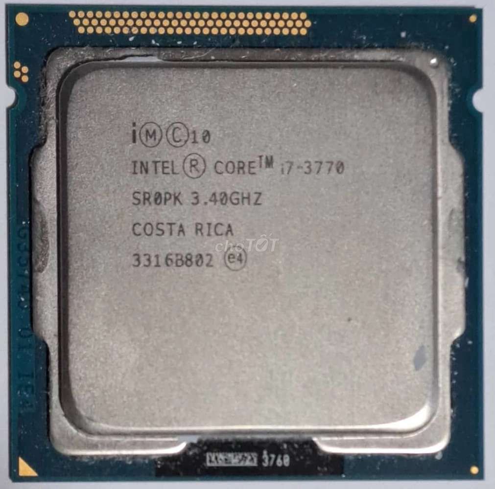 Rẻ nhanh! CPU Core i7 3770 mạnh nâng cấp quá ngon!