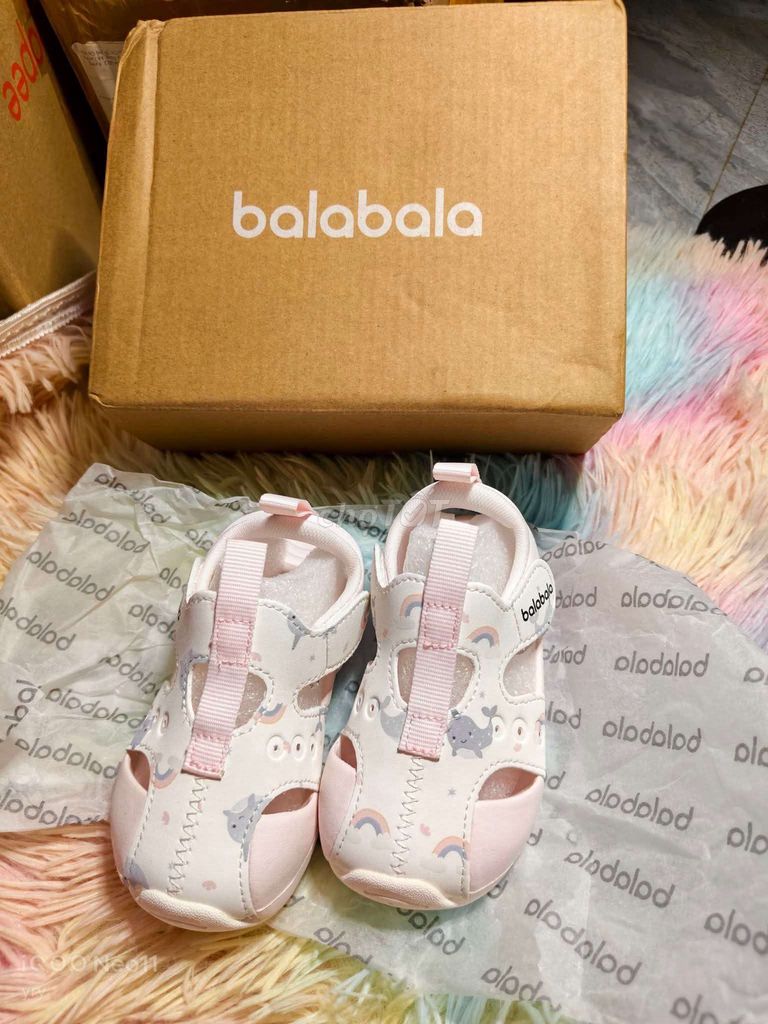 Giày sandal Balabala bé gái Hồng. Mua bán Mẹ và bé tại Thành phố Buôn Ma Thuột Đắk Lắk được đăng bởi thanh ngà hình 1