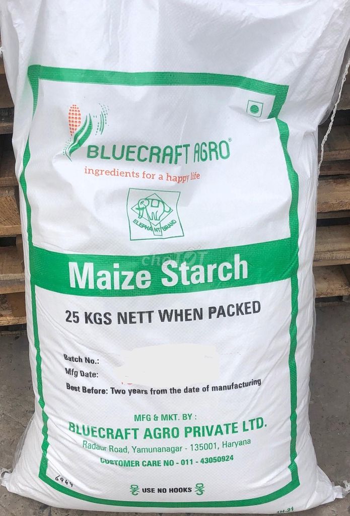 Tinh bột bắp hàng Ấn giá rẻ. Mua bán Đồ ăn, thực phẩm và các loại khác tại Quận 12 Tp Hồ Chí Minh được đăng bởi Quỳnh Nguyên hình 1