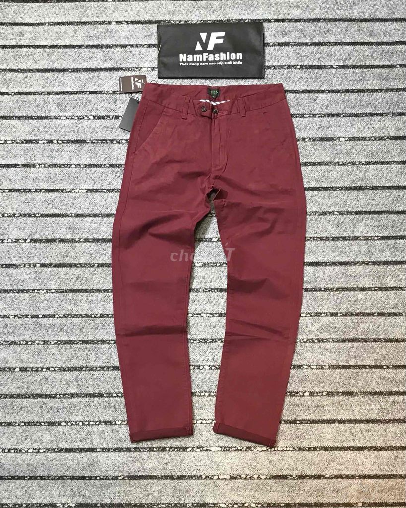 Quần kaki P@ul Sm!th Nam đỏ sẫm. Mua bán Quần áo tại Quận Hai Bà Trưng Hà Nội được đăng bởi NamFashion 63 ngõ 105 Bạch Mai hình 1