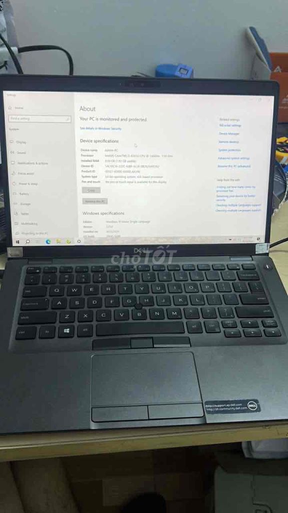 Dell Latitude 5400 i5-8365U 8GB/256GB. Mua bán Laptop tại Quận 6 Tp Hồ Chí Minh được đăng bởi Trần Thành Chung hình 1