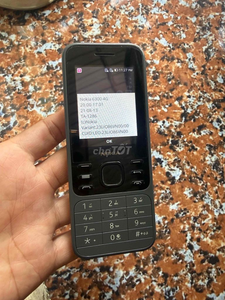 Nokia 6300 4G Xám. Mua bán Điện thoại tại Thành phố Thủ Dầu Một Bình Dương được đăng bởi Hoàng hình 1