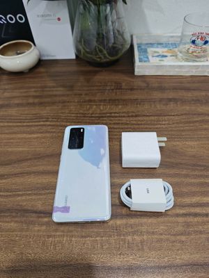 Huawei P40 Pro 8/256 Trắng sạc cáp có ship COD