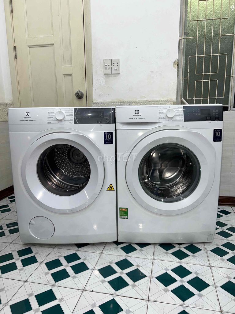 Máy giặt sấy Electrolux 10kg/8kg Inverter Trắng. Mua bán Máy giặt tại Quận Hải Châu Đà Nẵng được đăng bởi lê minh đức hình 1