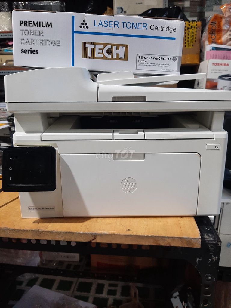 Máy in HP LaserJet Pro MFP M130fw Trắng. Mua bán Đồ dùng văn phòng tại Huyện Hóc Môn Tp Hồ Chí Minh được đăng bởi TÙNG Print hình 1