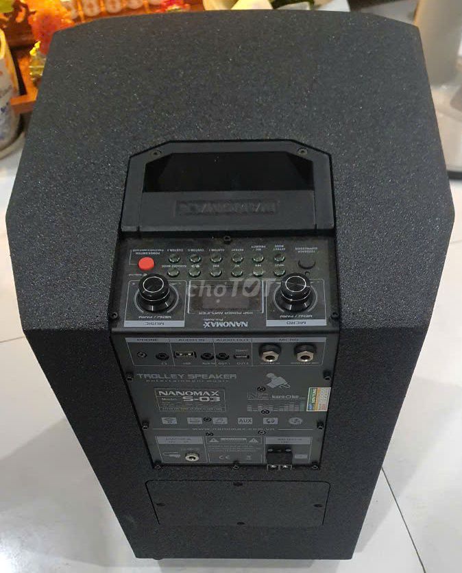 Loa kéo Nanomax S-03 Đen. Mua bán Tivi, Âm thanh tại Quận 8 Tp Hồ Chí Minh được đăng bởi Đoàn Quốc Bảo hình 1