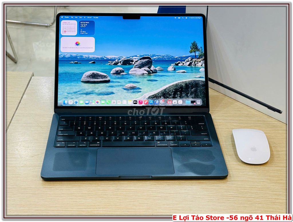 E pass MacBook Air M2 13 inch 8GB/256GB 13''. Mua bán Laptop tại Quận Đống Đa Hà Nội được đăng bởi Nguyễn Tiến Lợi hình 1