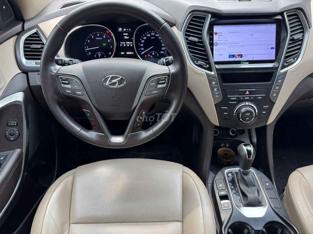 Hyundai Santa Fe 2017  - 99000 km. Mua bán Ô tô tại Thành phố Thủ Đức Tp Hồ Chí Minh được đăng bởi Thy Ôtô Cũ Miền Nam hình 9