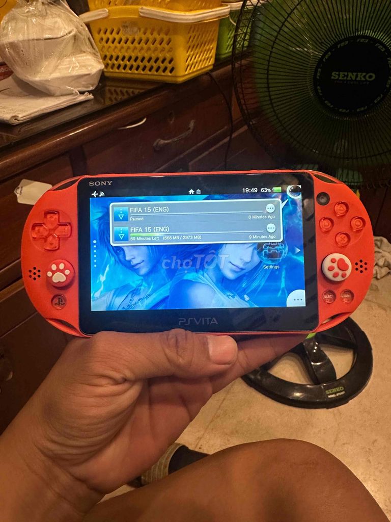 psvita 2000 màu cam đẹp keng ko vết xướt máy 128g