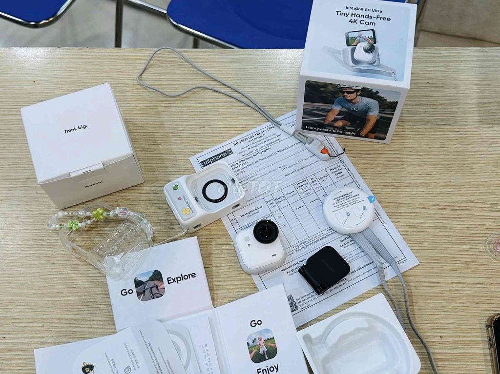 Camera hành động Insta360 GO Ultra Trắng. Mua bán Máy ảnh, Máy quay tại Quận Đống Đa Hà Nội được đăng bởi Bảo Táo Store hình 1